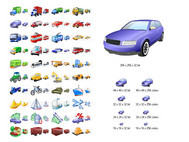 Transport Icon Set screenshot